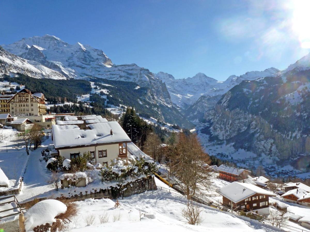 Apartment Panorama By Interhome Wengen Esterno foto